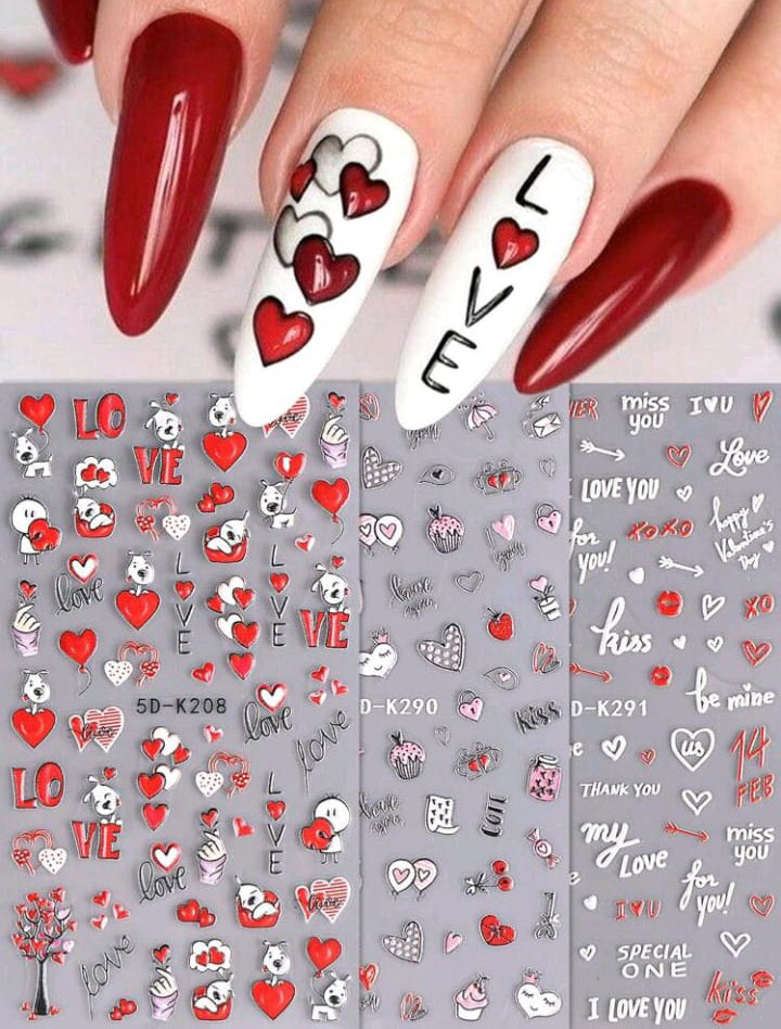 Nail art stickers