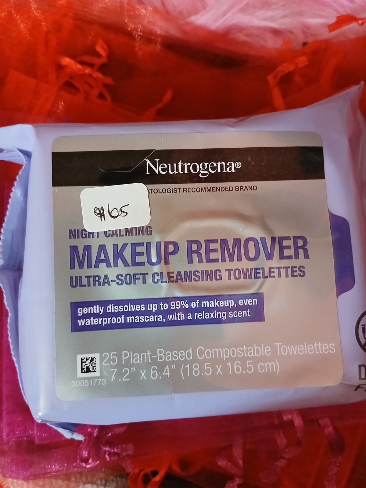 Neutrogena makeup remover wipes