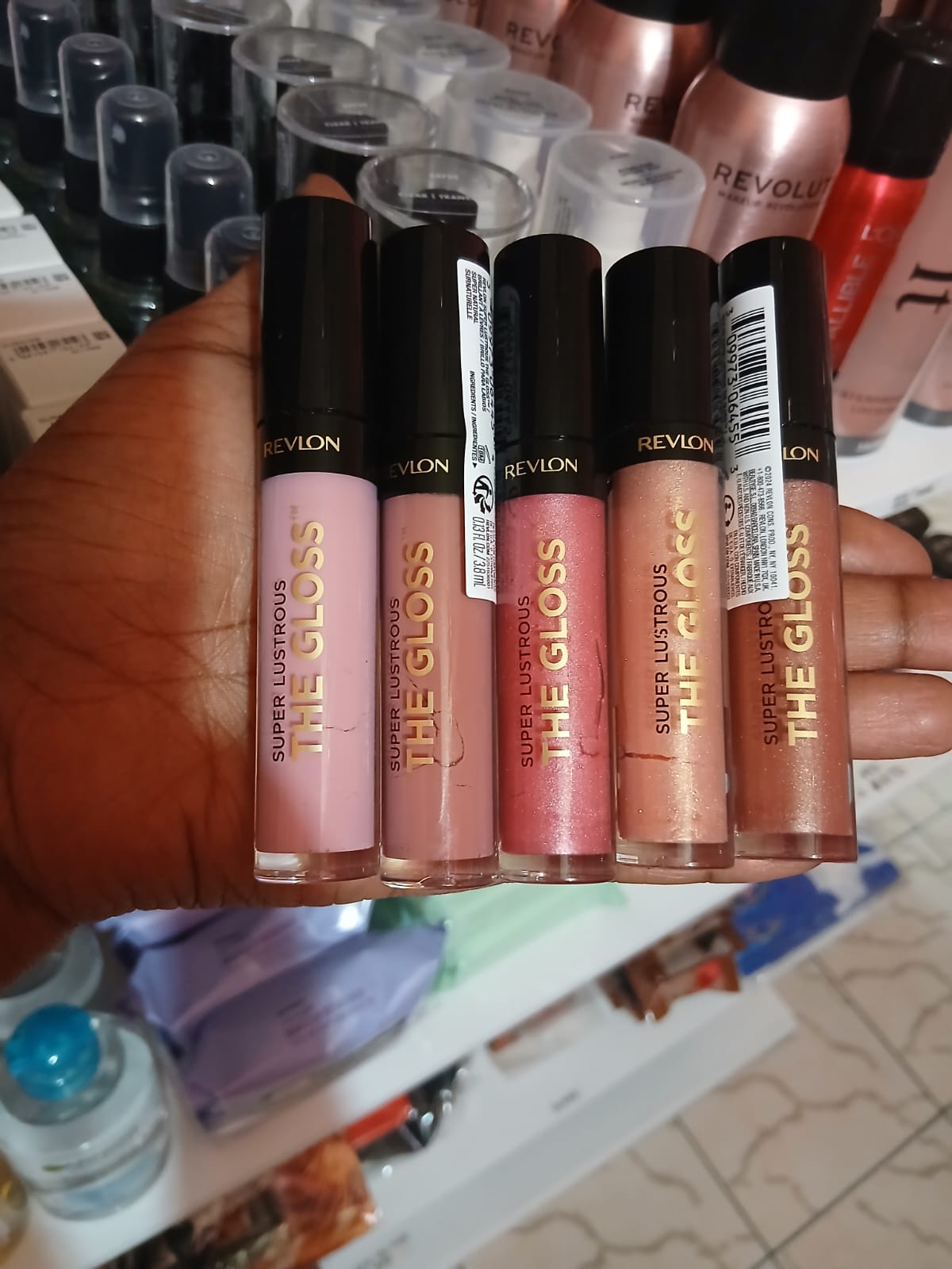Revlon super lustrous lip gloss