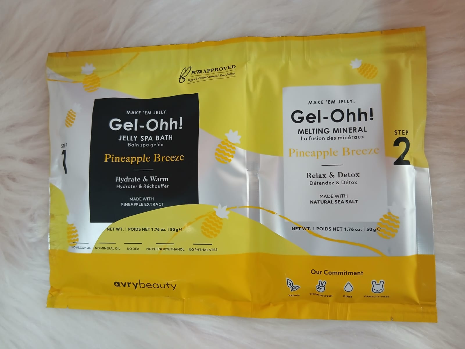 Jelly pedicure packs