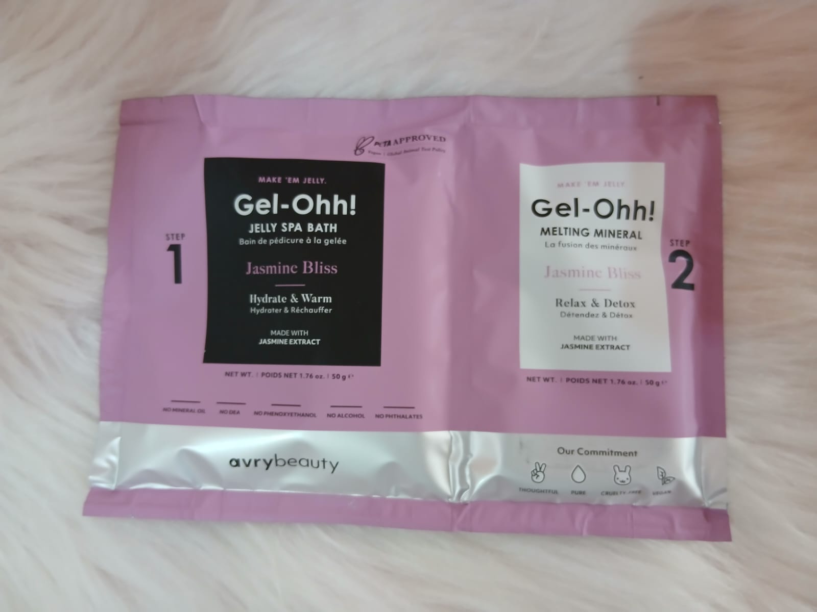 Jelly pedicure packs