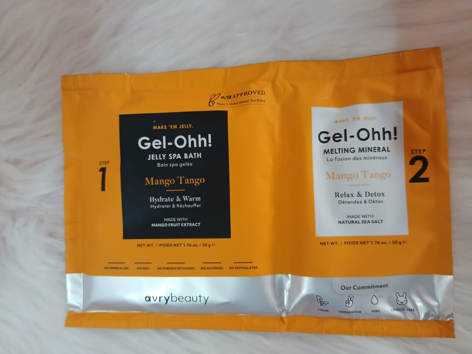 Jelly pedicure packs