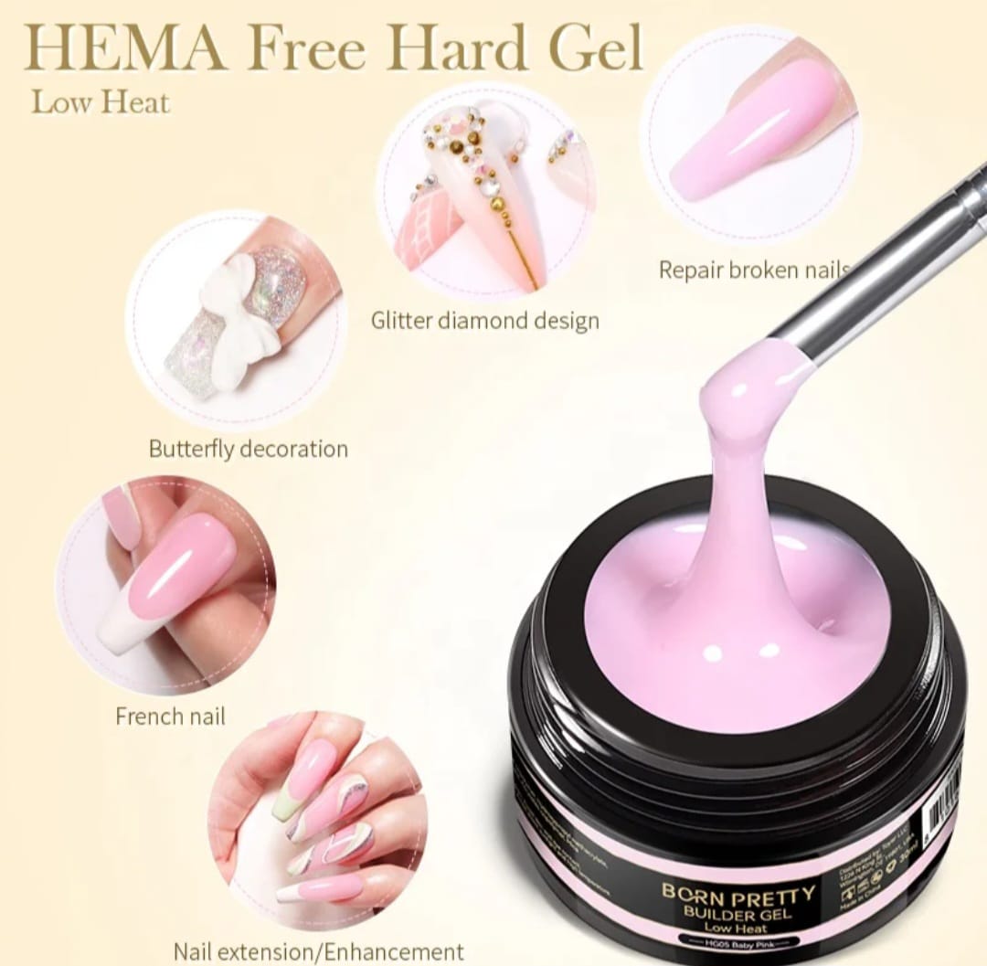 Born pretty hard gel