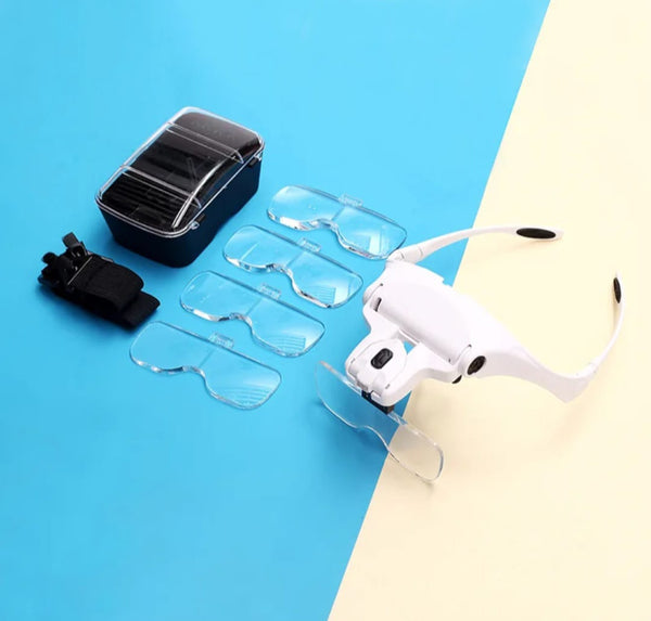 Magnifying glass for lashes