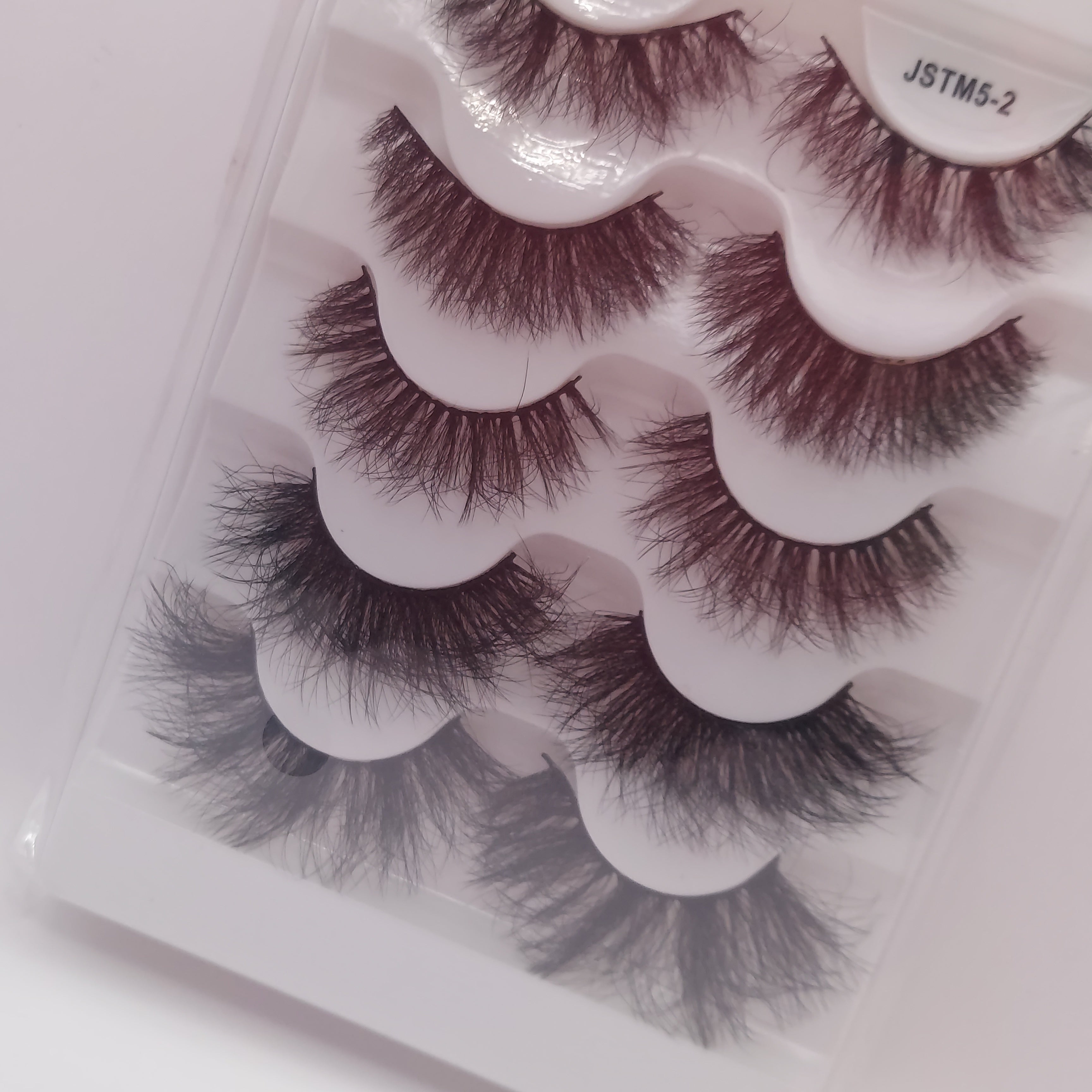 5 Pair Faux Mink Lashes - JSTM Series