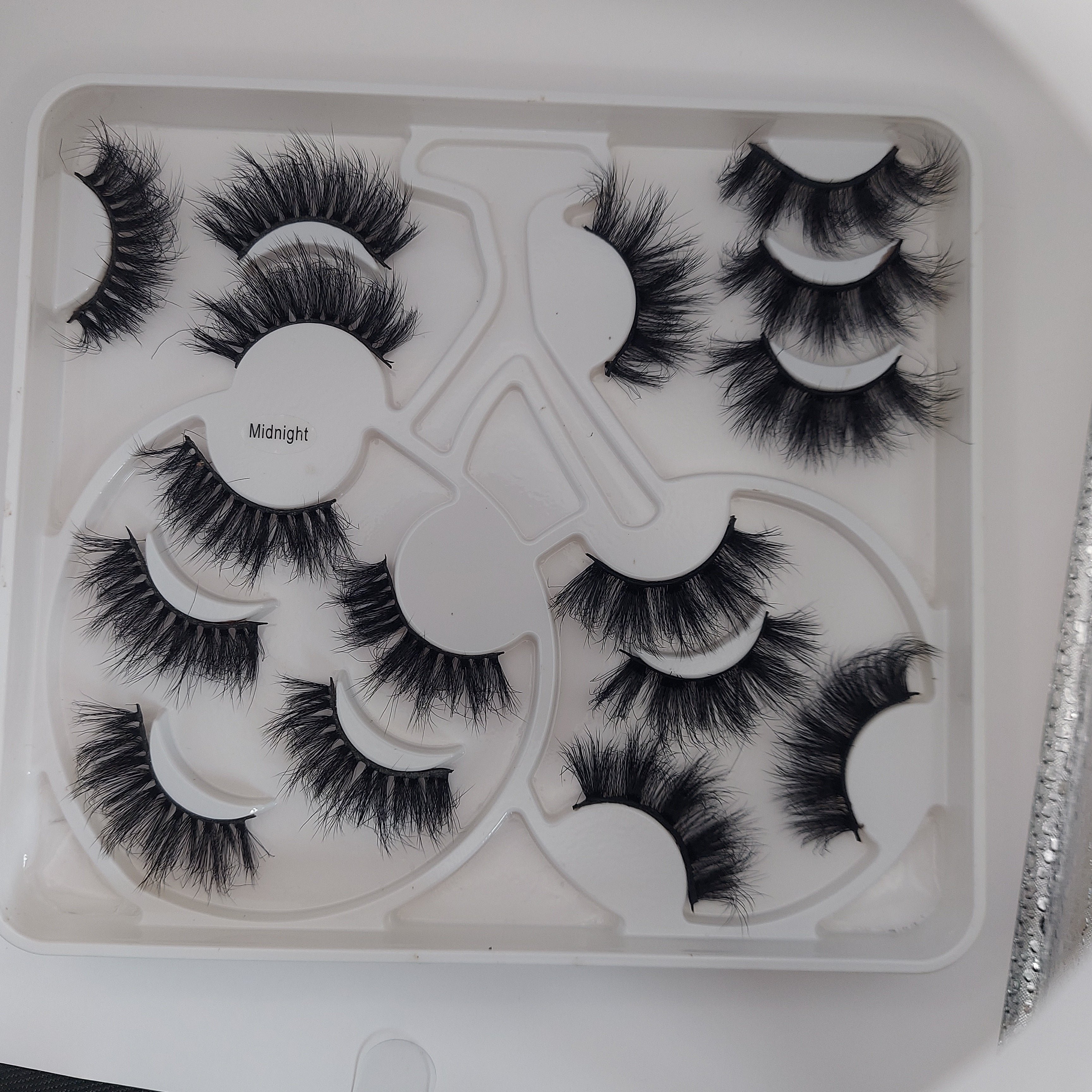 8 Pair Faux Mink Lashes