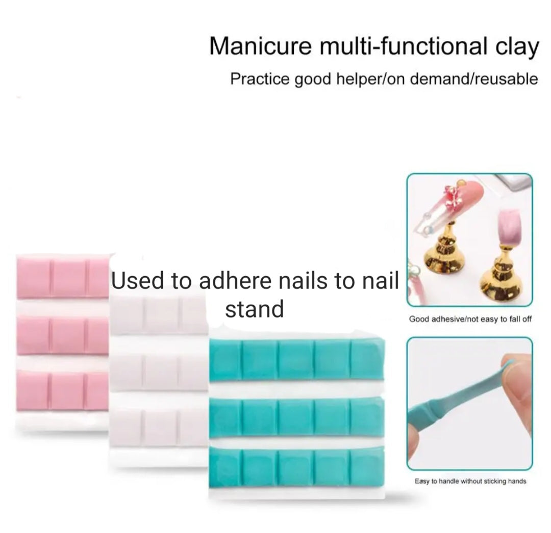 Manicure clay