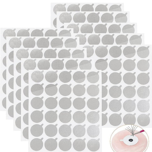 Disposable glue stickers