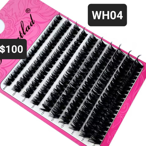 Cluster Lashes - mixed lengths