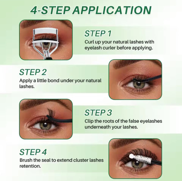 Cluster lashes 18-24mm