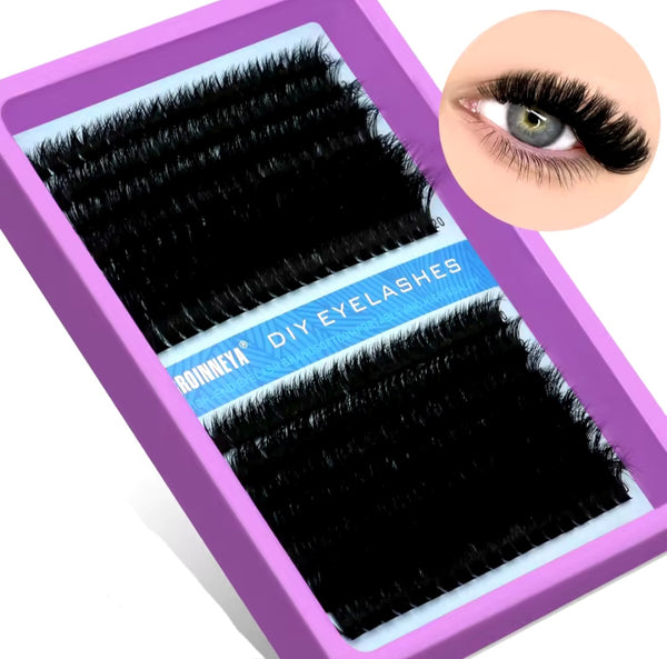 Cluster eyelashes
