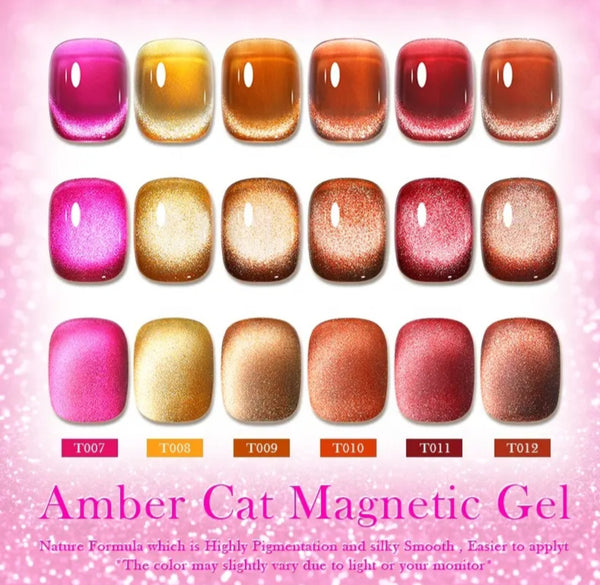 Cateye magnetic gel polishes