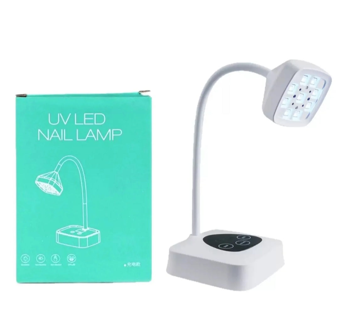 Flash curing rechargeable UV/LED nail lamp