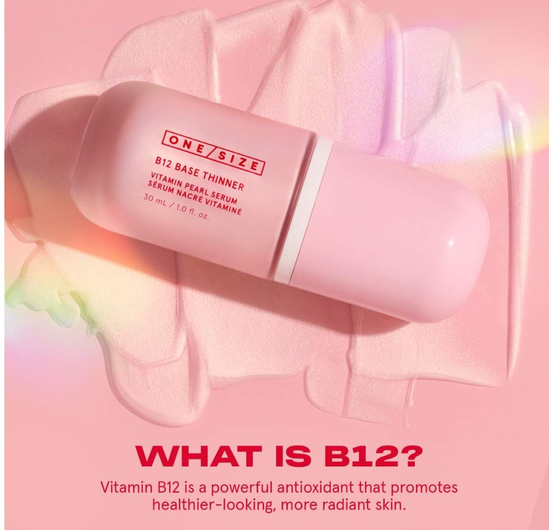 ONE/SIZE by Patrick Starrr 
B12 Base Thinner Luminous Vitamin Pearl Boosting Serum