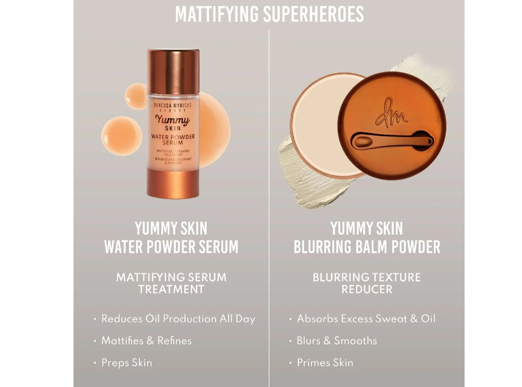 Yummy Skin Mattifying Water Powder Serum with Niacinamide and Hyaluronic Acid