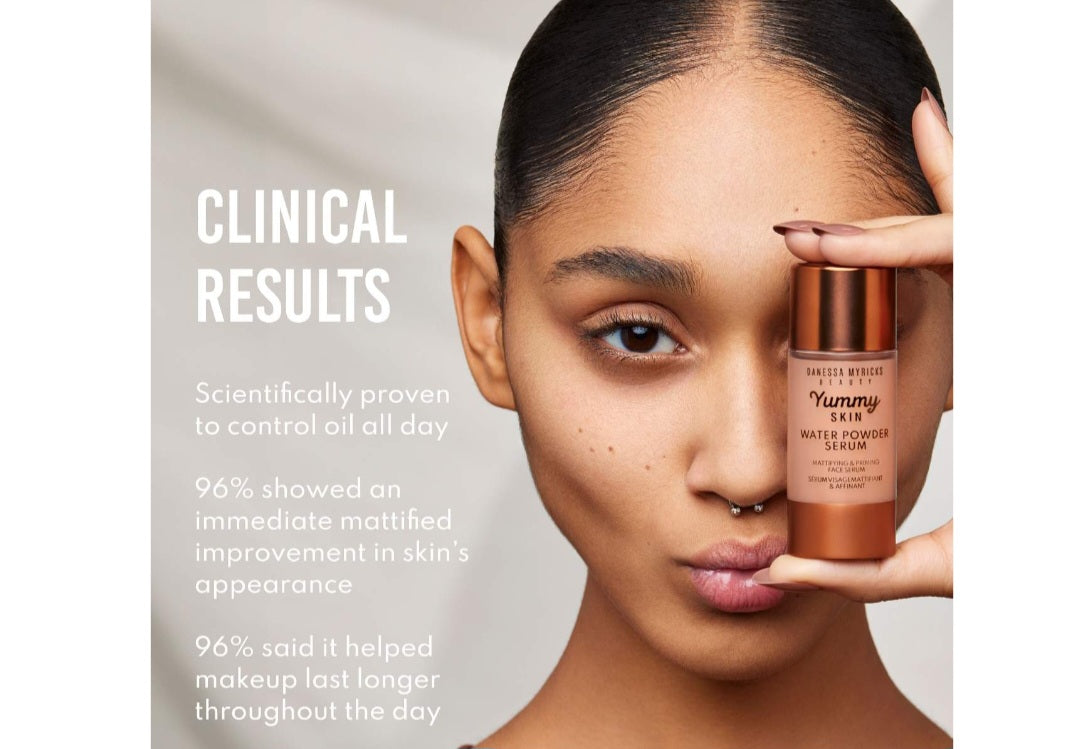 Yummy Skin Mattifying Water Powder Serum with Niacinamide and Hyaluronic Acid