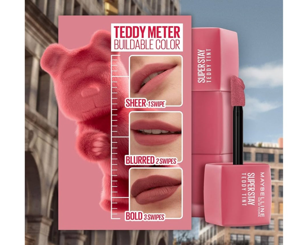 Maybelline superstay teddy lip tint
