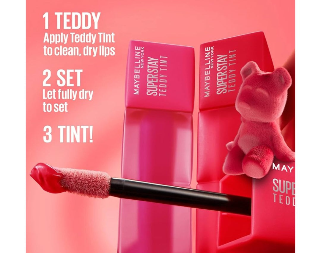 Maybelline superstay teddy lip tint