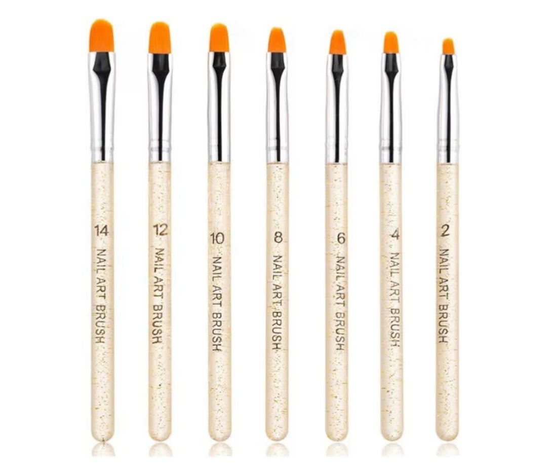 Polygel brushes