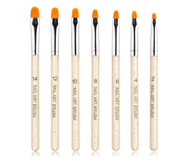 Polygel brushes