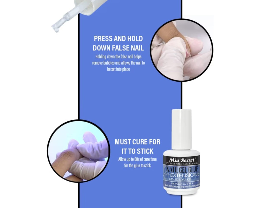 Nail Gel glue for extensions