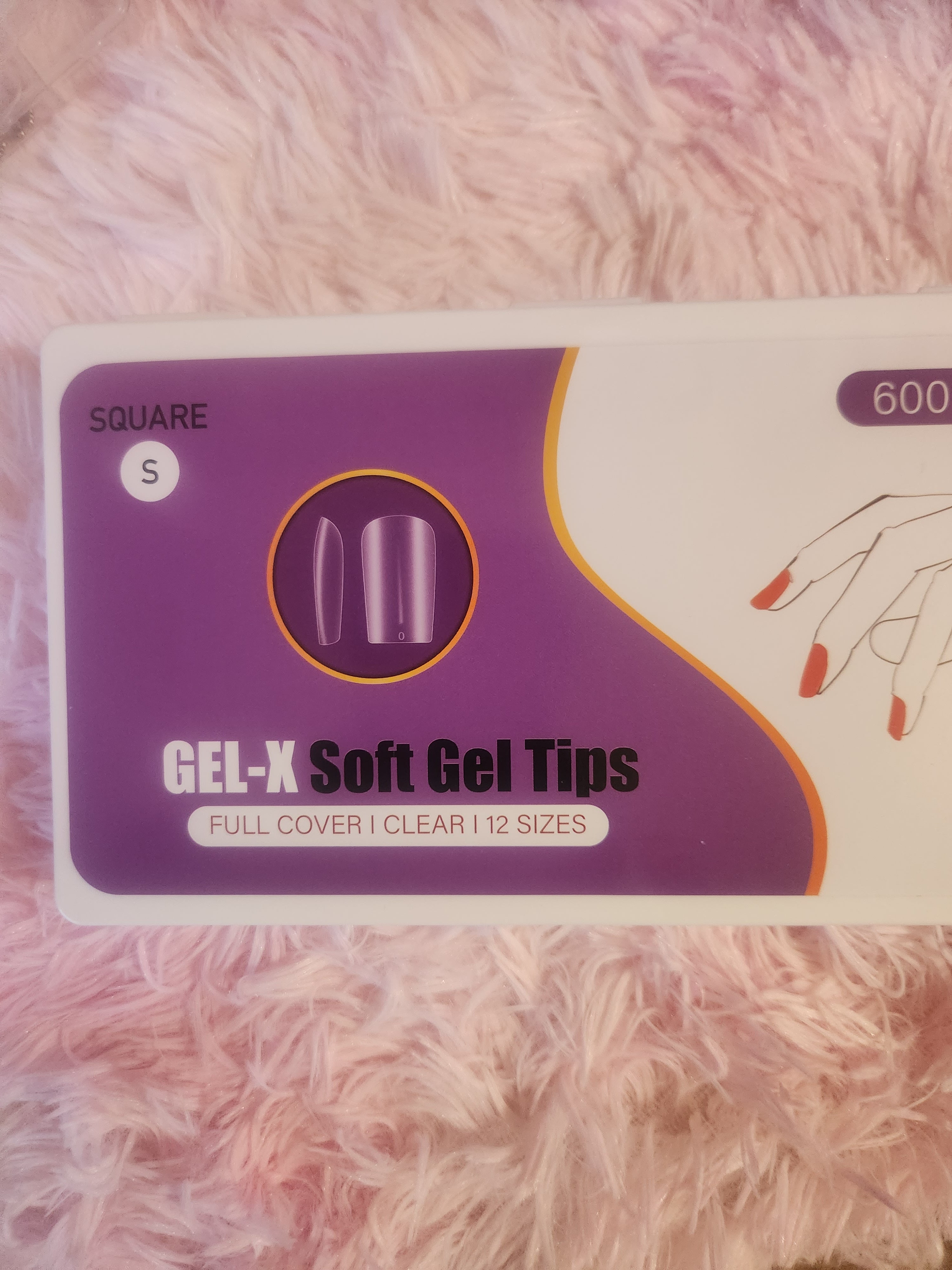 Soft gel tips