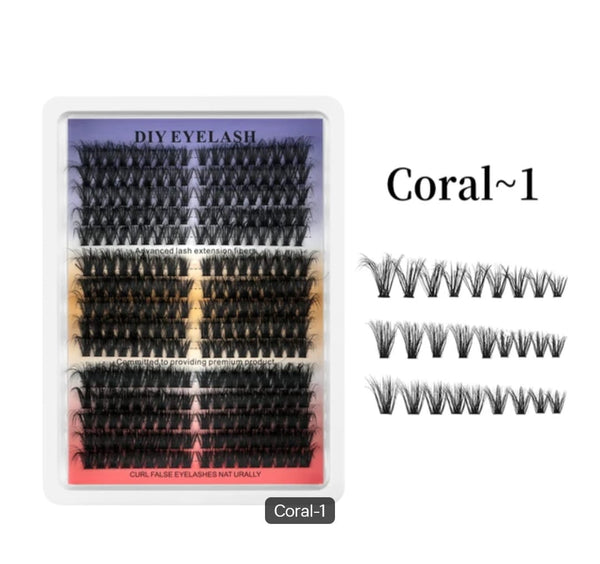 Cluster eyelashes
