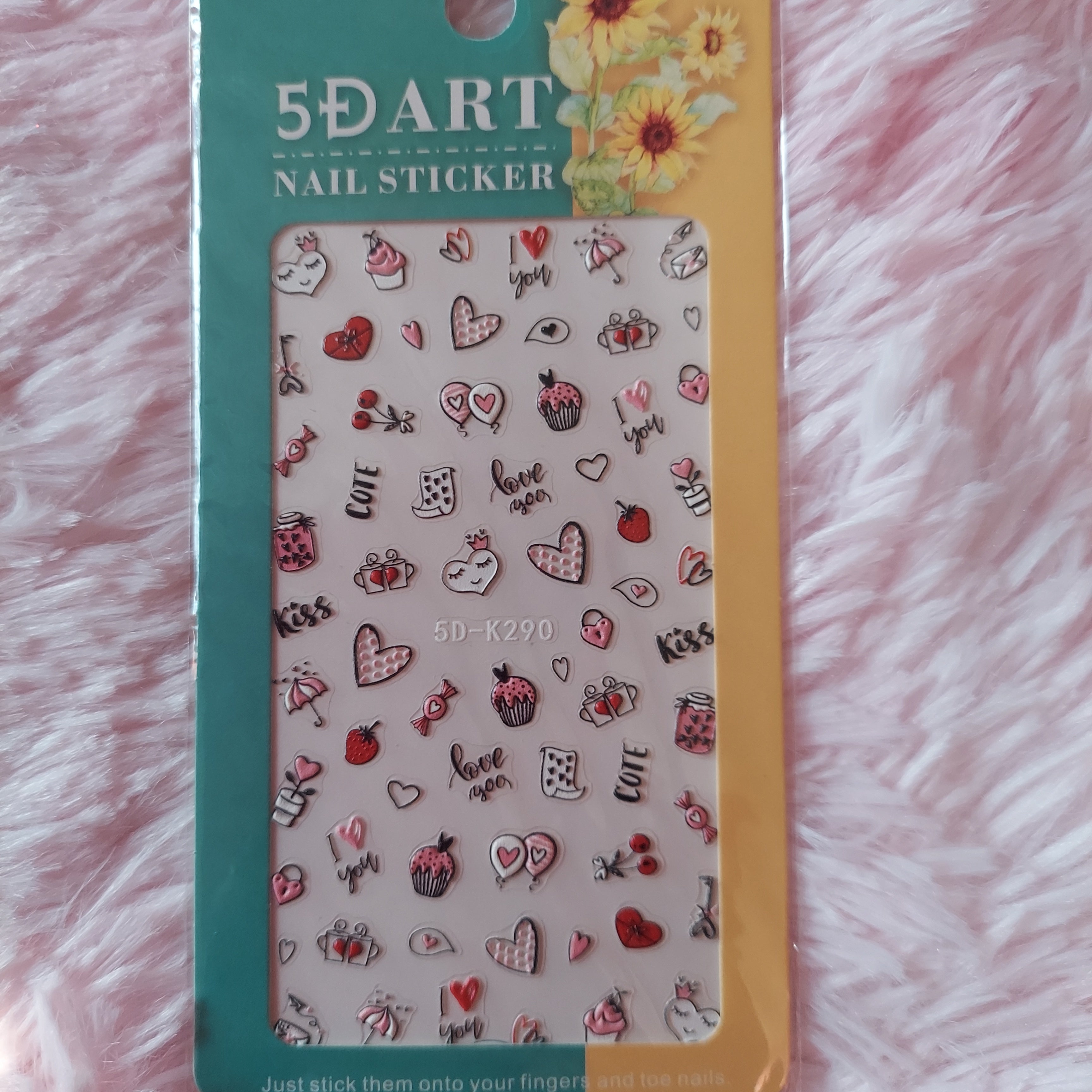 Nail art stickers