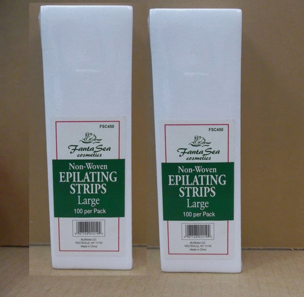 Non woven epilating strips (large) 100 pcs