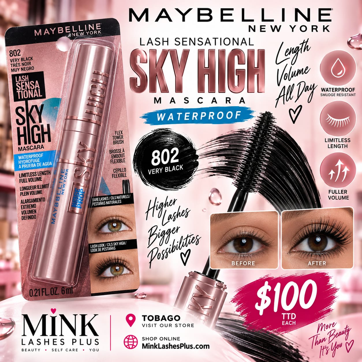 Maybelline Sky high mascara