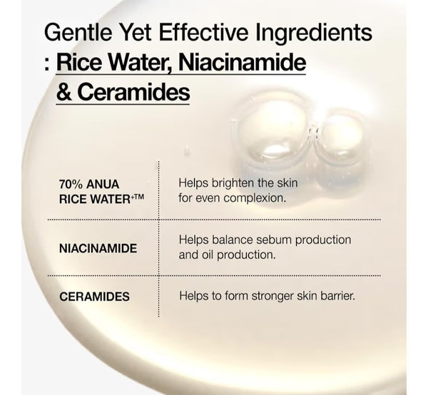 Anua rice 70 milky toner