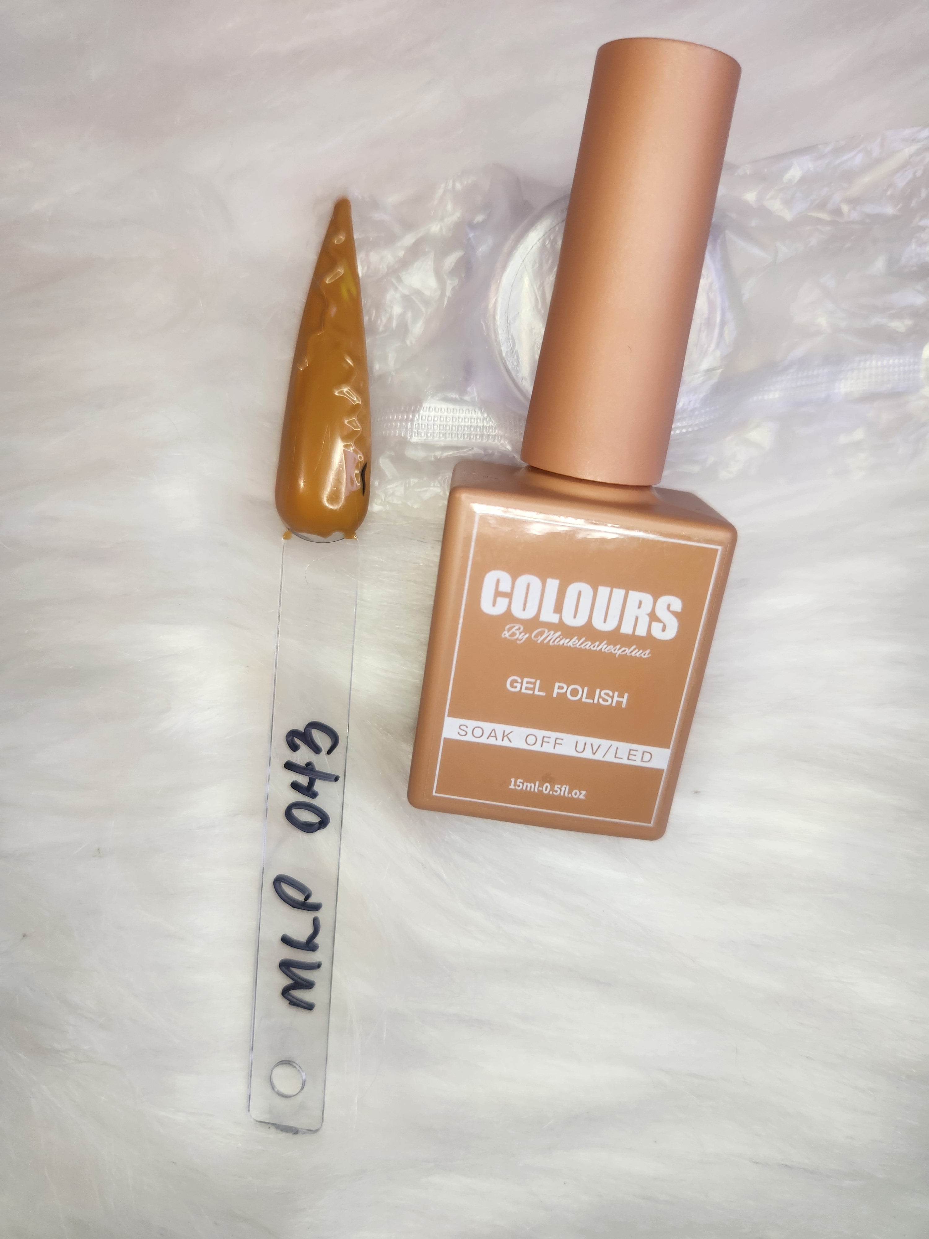 Colours by Minklashesplus gel polish
