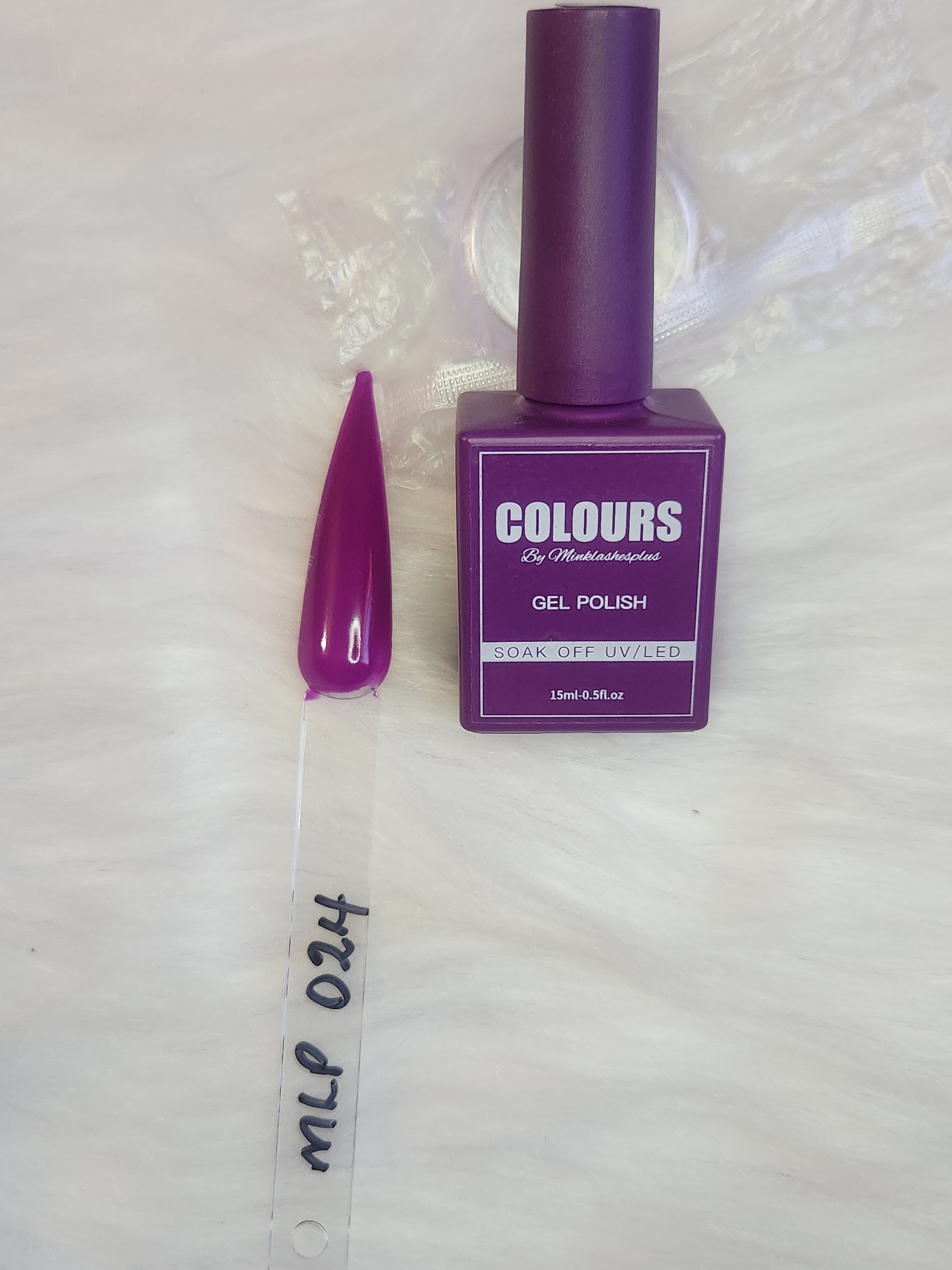 Colours by Minklashesplus gel polish