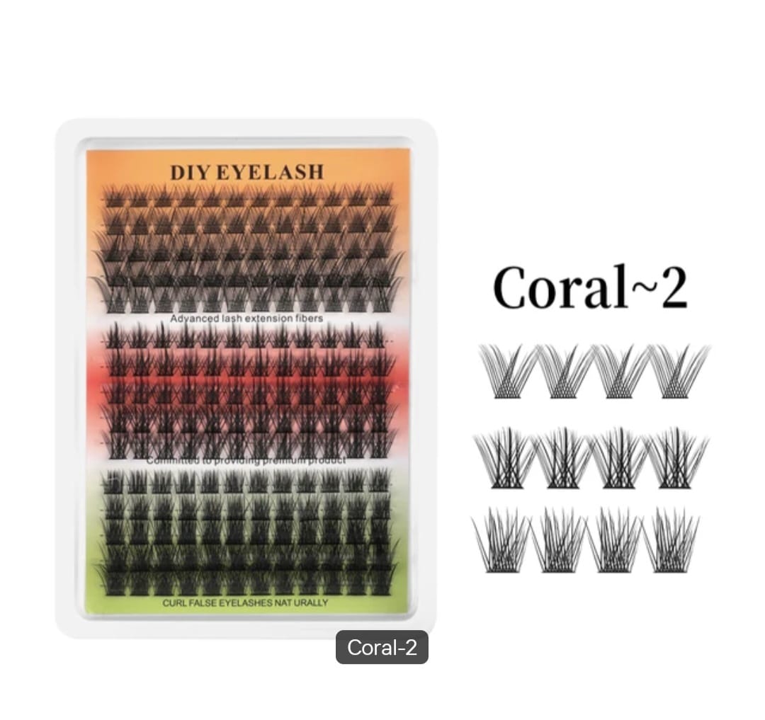 Cluster eyelashes