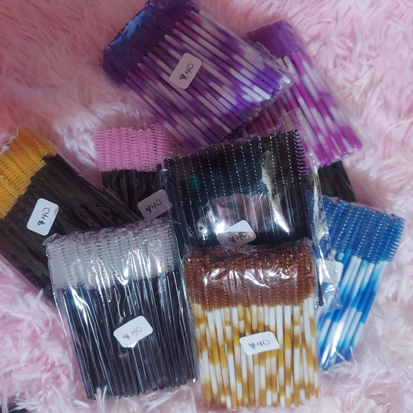 Disposable mascara wands(random colors)