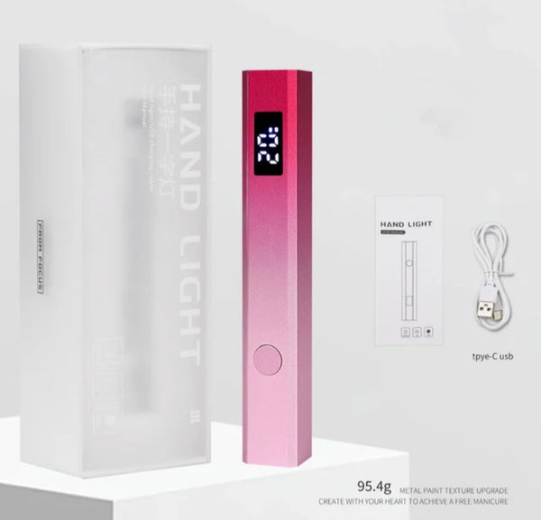 Rechargeable portable flash curing lamp