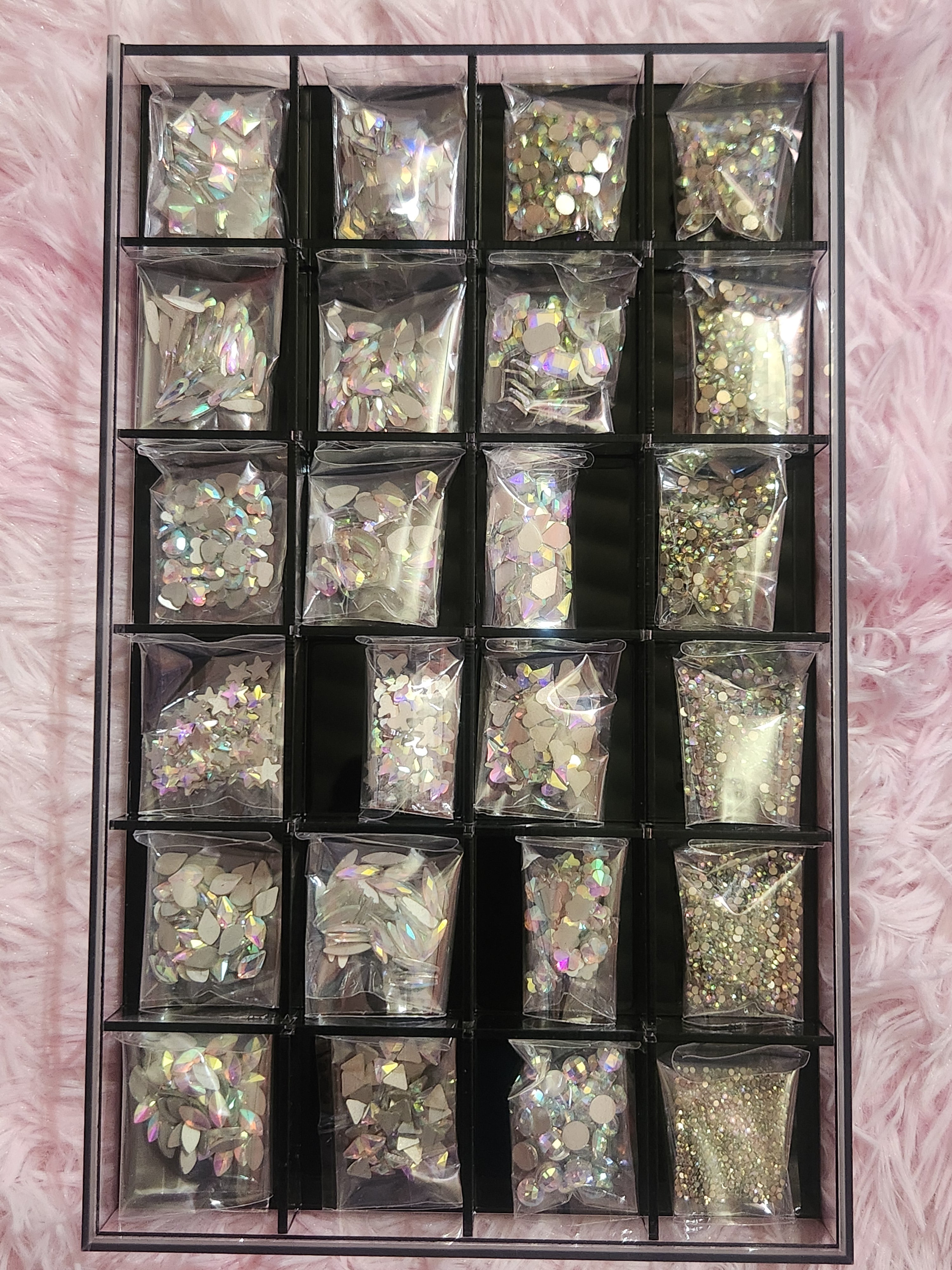 Rhinestone tray