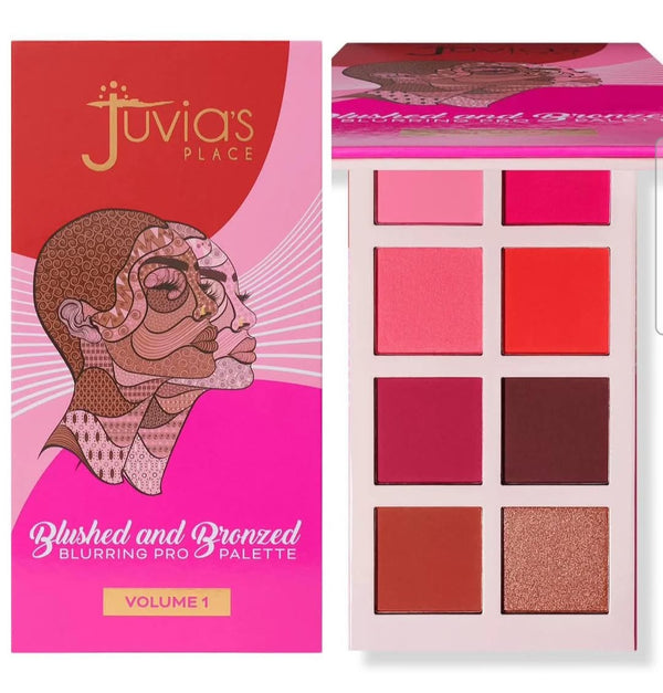 Juvia's place blushed and bronzed palette (vol 1)