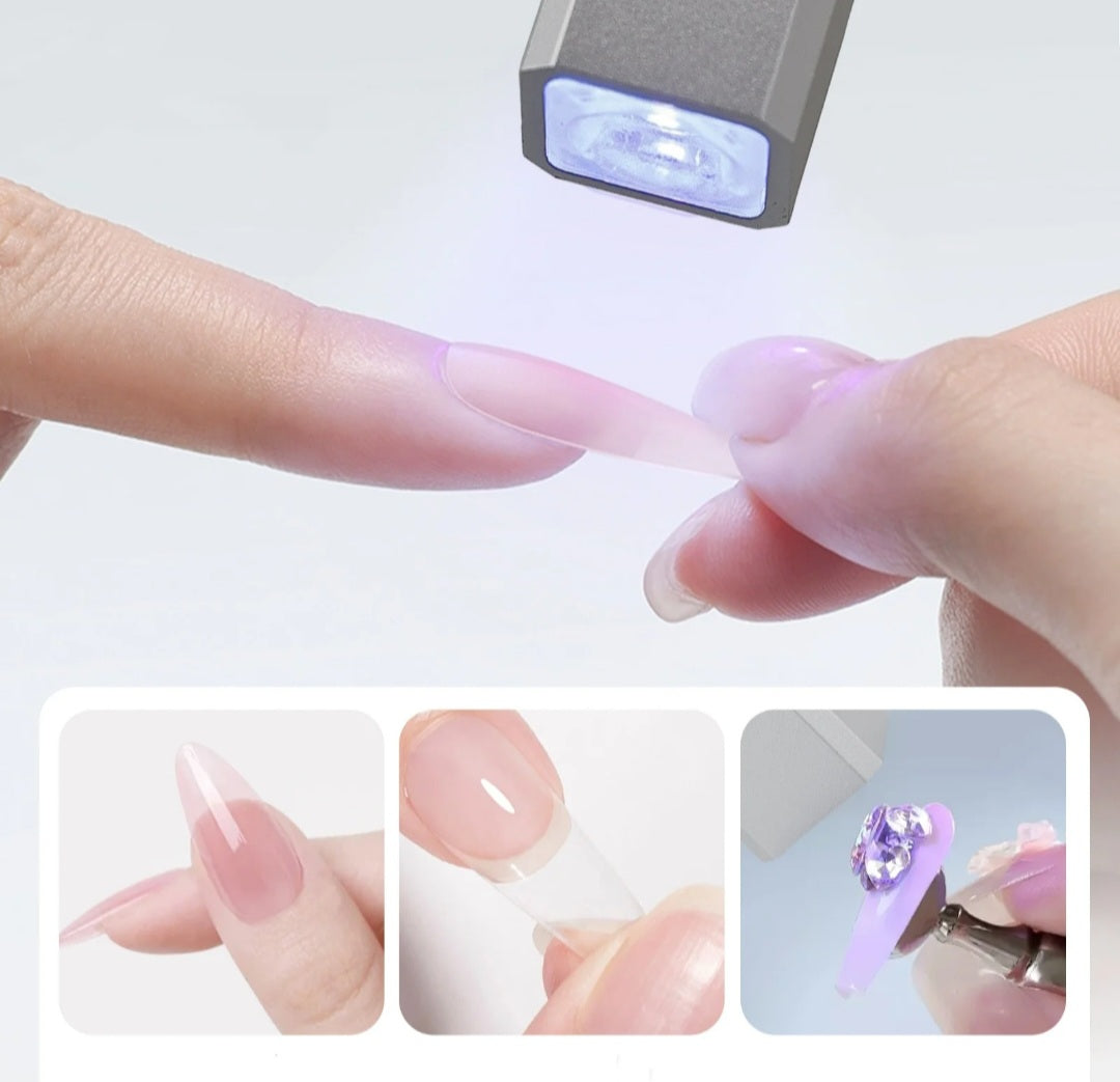 Rechargeable portable flash curing lamp