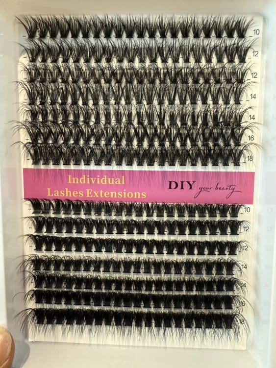 Cluster eyelashes 40P, 60P