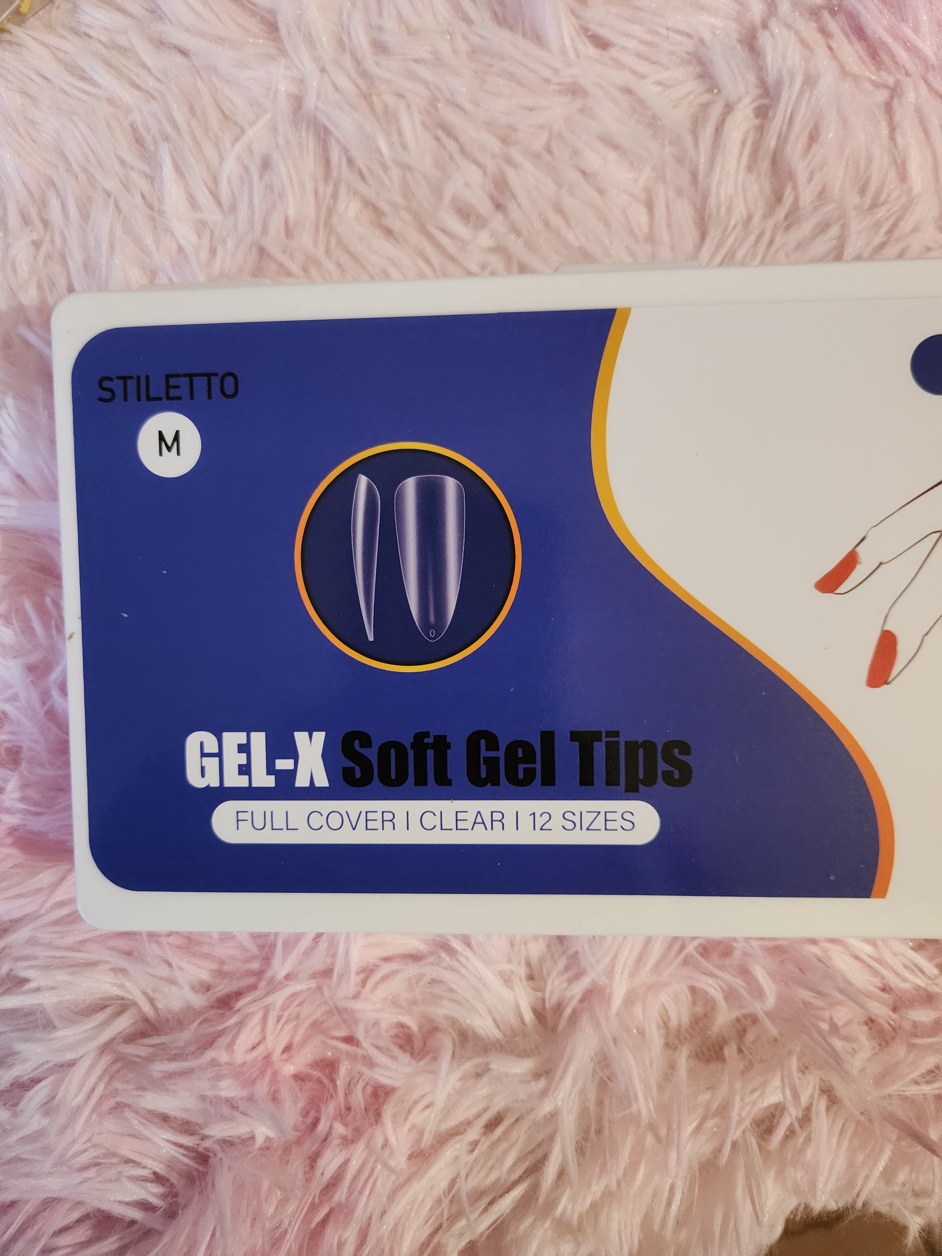 Soft gel tips