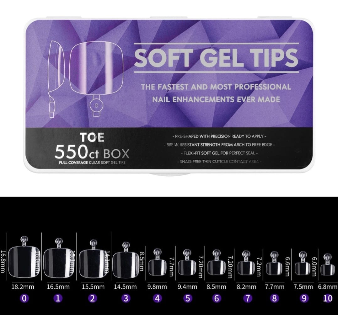 Toenail tips ( full cover)