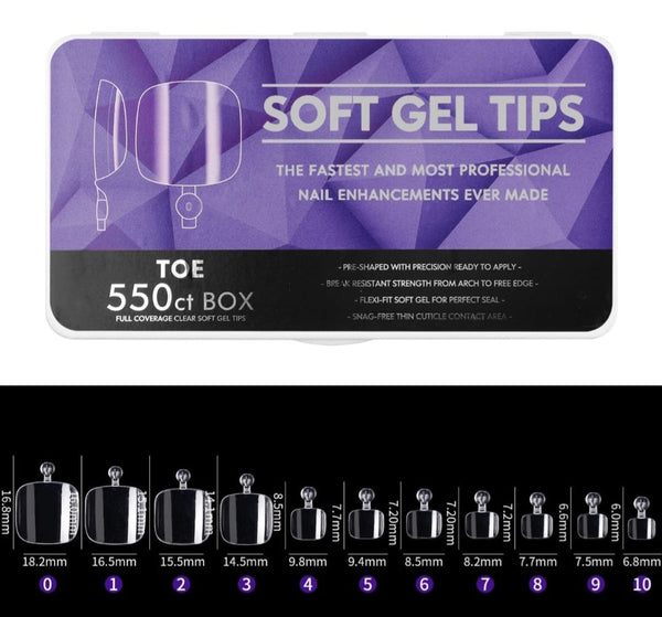 Toenail tips ( full cover)