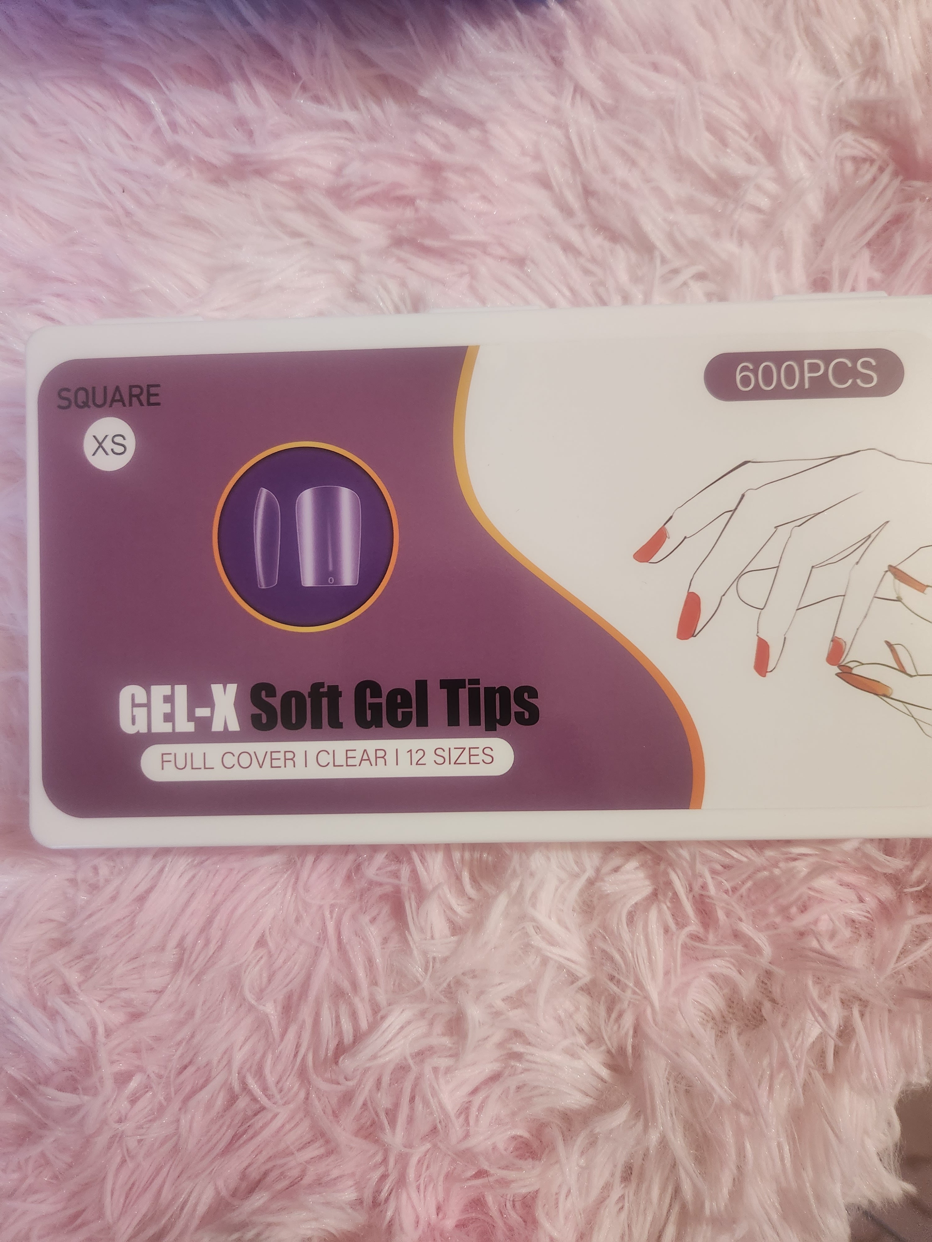 Soft gel tips