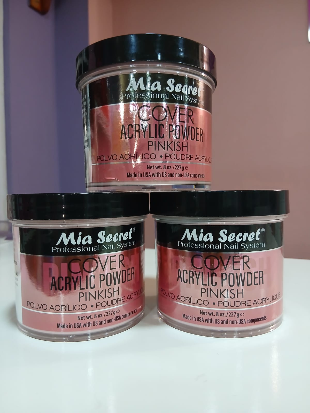 Mia secret cover pinkish 8oz