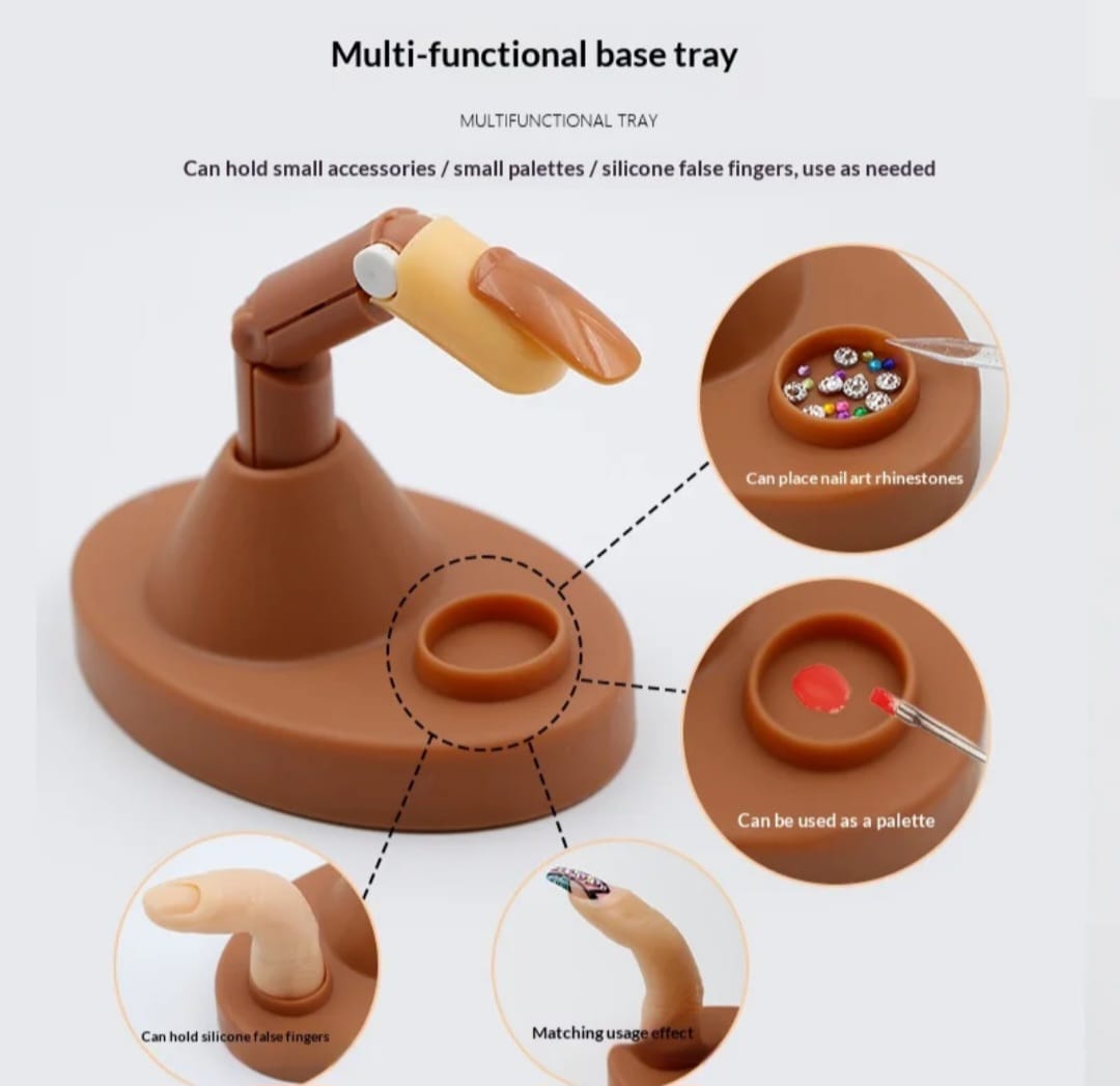 Nail training finger