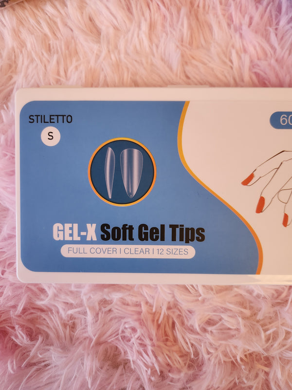 Soft gel tips