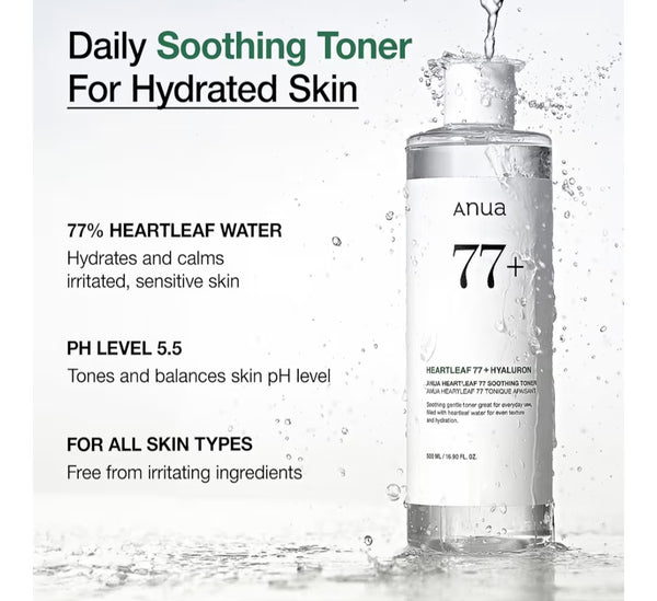 Anua Heartleaf 77% soothing toner