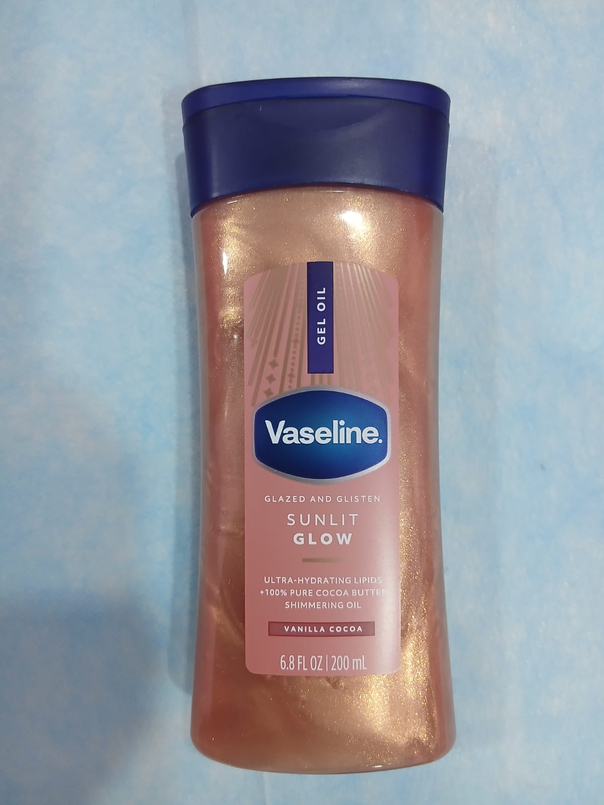 Shimmer body oil