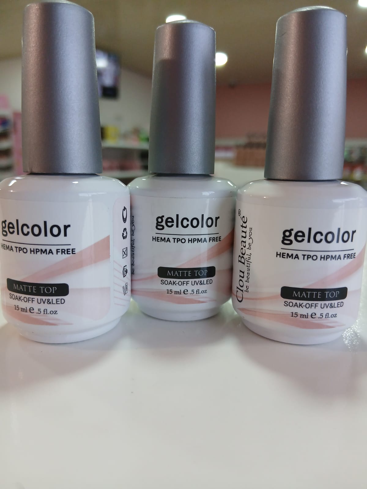 Matte top coat